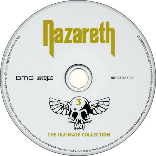 Nazareth - The Ultimate Collection (2020 Triple CD Set) VG+