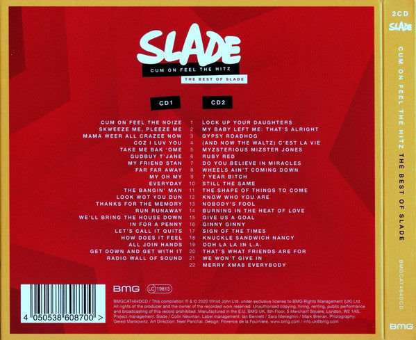 Slade - Come on feel the Hitz ~ Best of (2020 DCD) NM