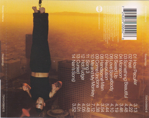 Robbie Williams - Escapology (2002 CD) VG+