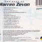 Warren Zevon - The Best of ~ A Quite Normal Life (1986 CD) Mint