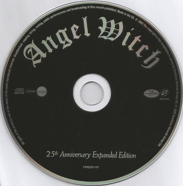 Angel Witch - Angel Witch (2005 Expanded 25th Anniversary CD) Mint