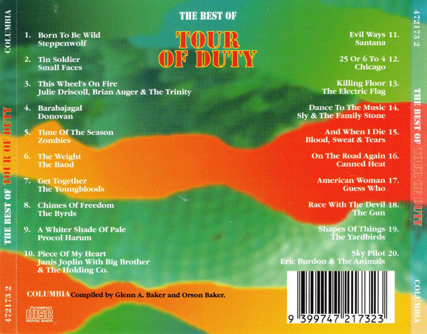 Various - Best of Tour of Duty (Australia Only CD) VG+