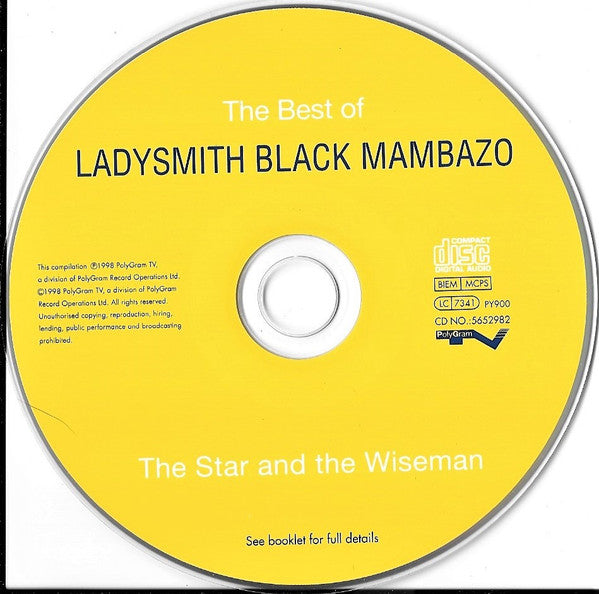 Ladysmith Black Mambazo - The Best of (1998 CD) Mint