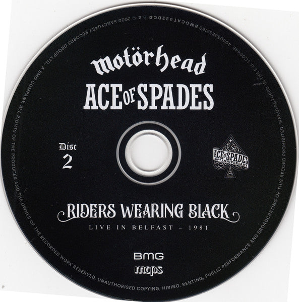 Motorhead - Ace of Spades (2020 Deluxe Digi-Book DCD) NM