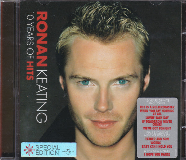 Ronan Keating - 10 Years of Hits (2004 CD) Mint