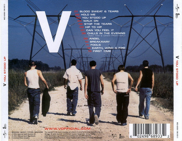 V - You Stood up (2004 CD) Mint