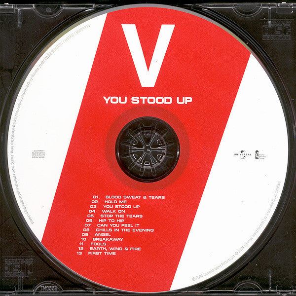 V - You Stood up (2004 CD) Mint