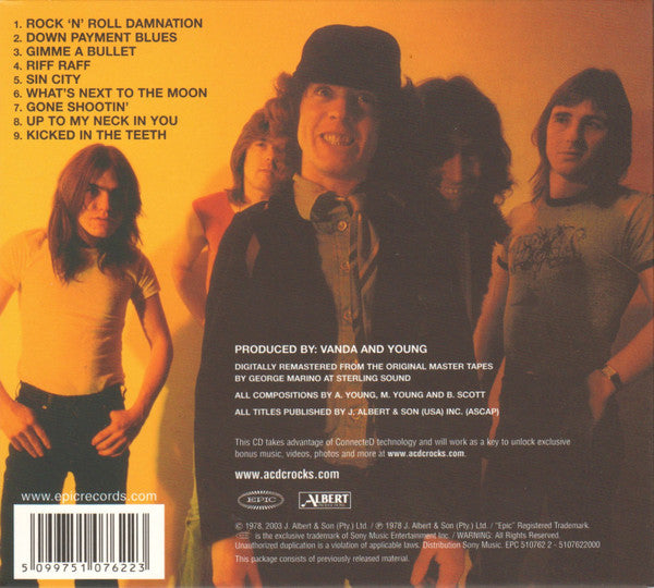 AC/DC - Powerage (Digi-Pak Remaster CD) VG+