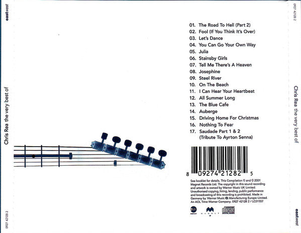 Chris Rea - The Very Best of (2001 CD) NM