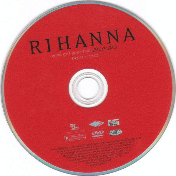 Rihanna - Good Girl Gone Bad (2008 CD & DVD) Mint