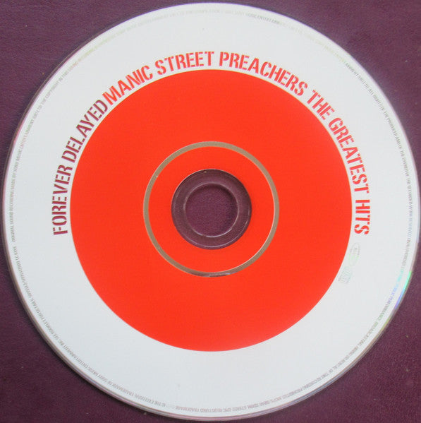 Manic Street Preachers - Forever Delayed~The Greatest Hits (2002 CD) NM