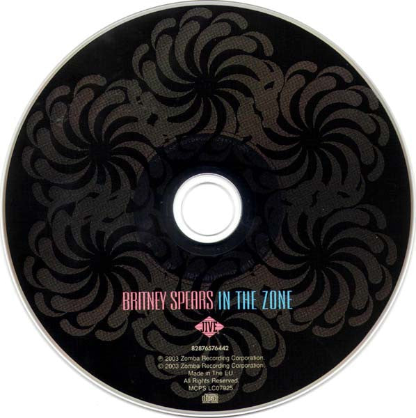 Britney Spears - Britney / In the Zone (Rare 2007 Disc box Slider DCD) NM