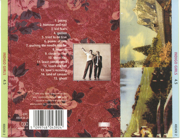 Indigo Girls - 4.5 ~ The best of (1995 CD) NM