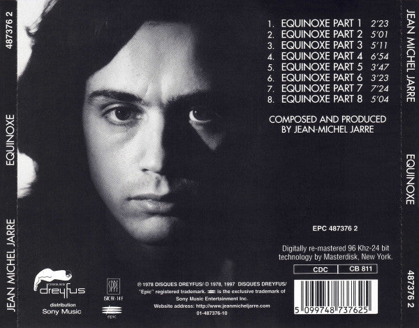 Jean Michel Jarre - Equinoxe (1997 CD) NM