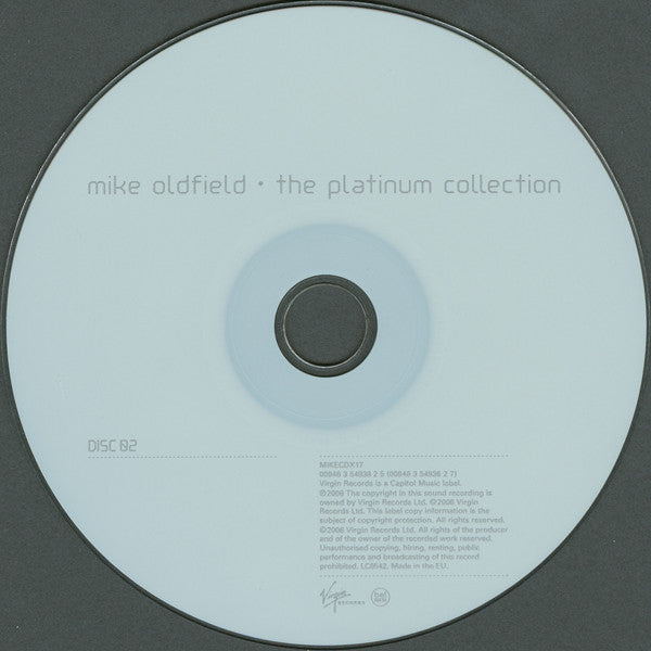 Mike Oldfield - The Platinum Collection (2006 Triple CD Set) NM
