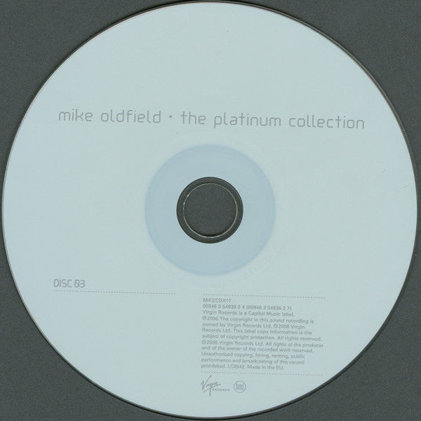 Mike Oldfield - The Platinum Collection (2006 Triple CD Set) NM