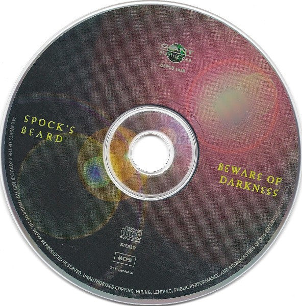 Spock's Beard - Beware of Darkness (1996 CD) VG+
