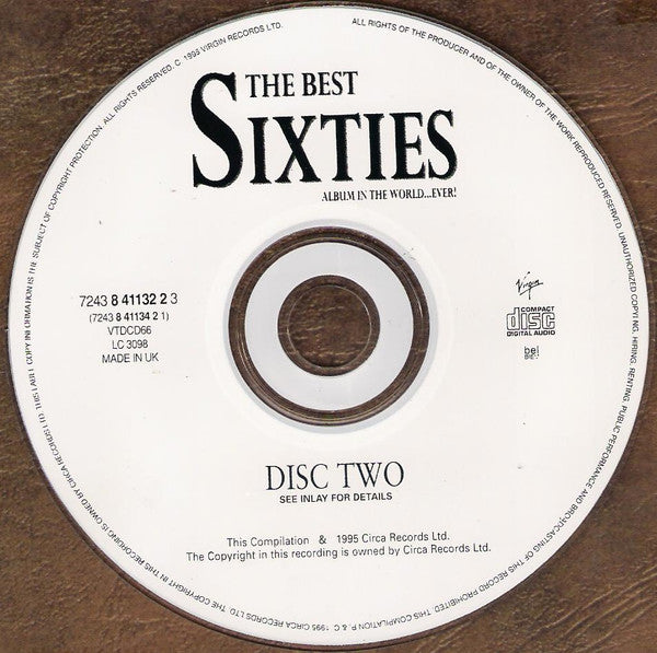 Various - The Best 60s Album in the World (1995 DCD) NM