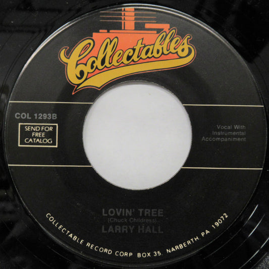 Larry Hall - Sandy / Lovin' Tree (Vinyl 7" Single US Reissue) Mint