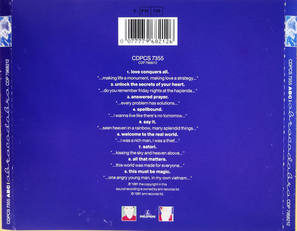 ABC - Abracadabra (1991 CD) VG+