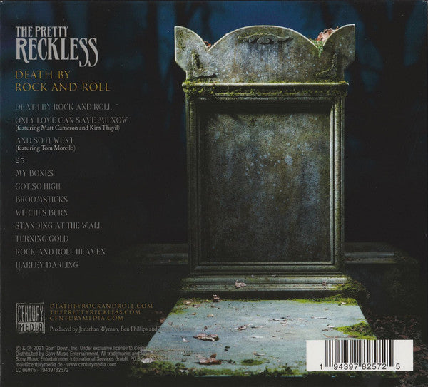 The Pretty Reckless - Death by Rock and Roll (2021 CD) Mint