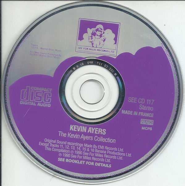 Kevin Ayers - The Kevin Ayers Collection (1990 CD) VG+