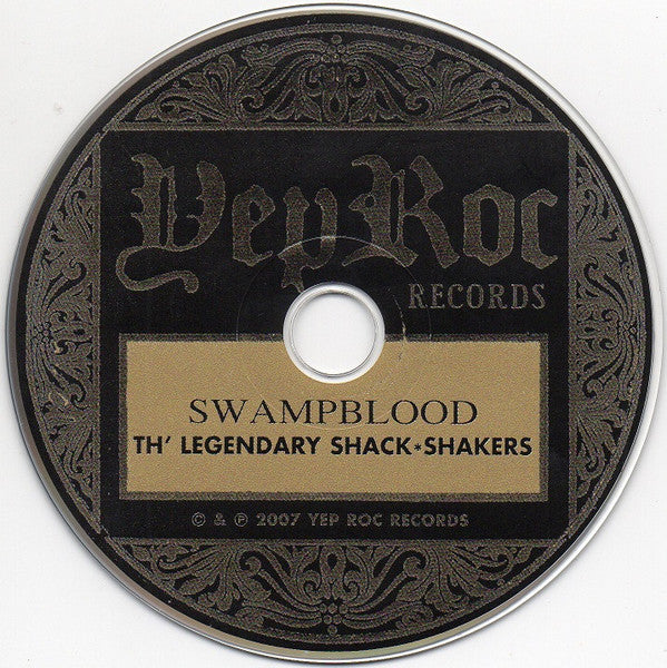 Legendary Shack Shakers - Swampblood (2007 CD) VG+