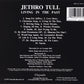 Jethro Tull - Living in the Past (1999 CD) NM