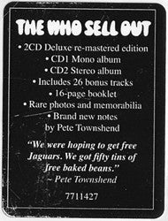 Who - The Who Sell Out (2021 Deluxe Edition DCD) Mint