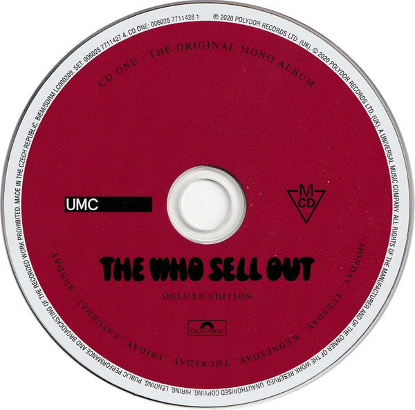 Who - The Who Sell Out (2021 Deluxe Edition DCD) Mint