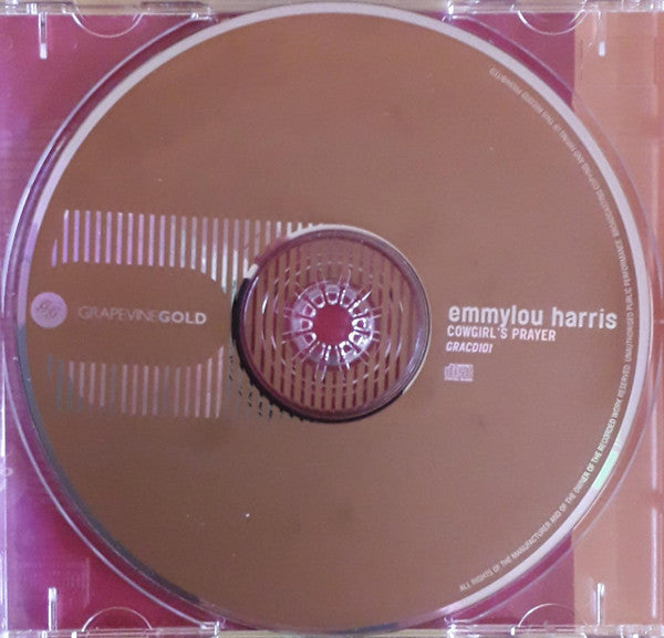Emmylou Harris - Cowgirl's Prayer (1994 Nimbus CD) NM