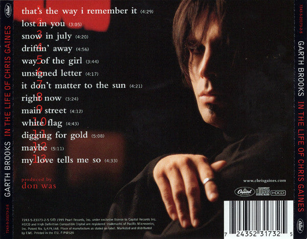 Chris Gaines [Garth Brooks] - Soundtrack to the Movie 'The Lamb' (CD) Mint