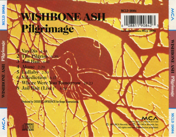 Wishbone Ash - Pilgrimage (1992 CD) VG+