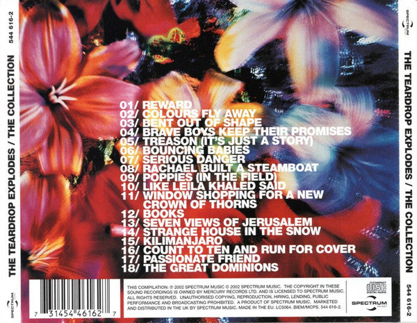 Teardrop Explodes - The Collection (2002 CD) VG+