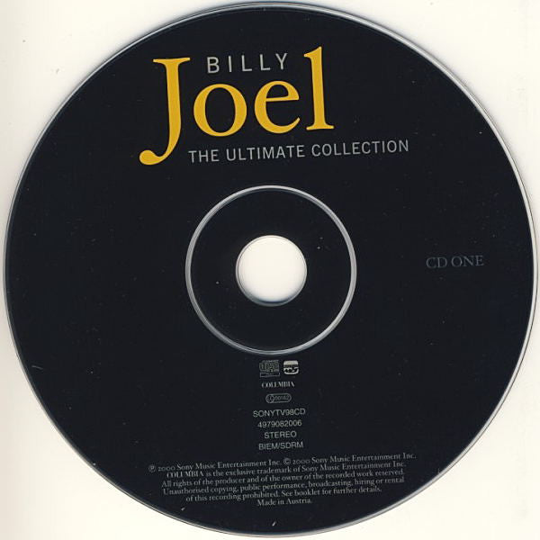 Billy Joel - The Ultimate Collection (2000 DCD) NM