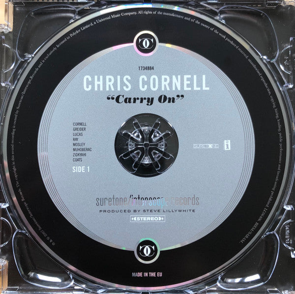 Chris Cornell - Carry On (2007 CD) NM