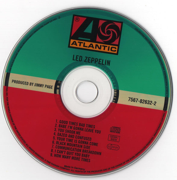 Led Zeppelin - Led Zeppelin (1994 CD) Mint