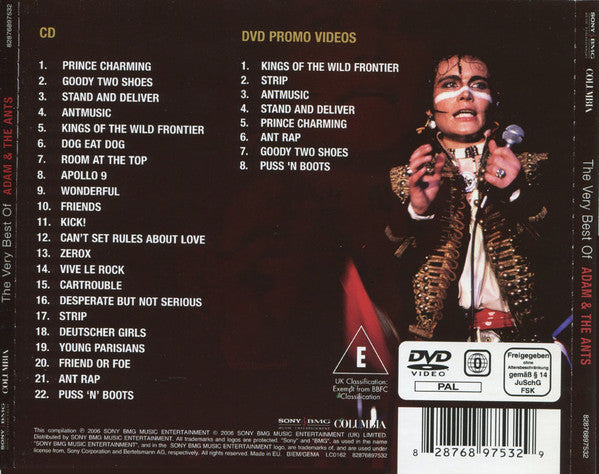 Adam & the Ants - The Very Best of (2006 CD + DVD Set) VG+