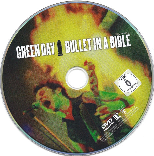 Green Day - Bullet In A Bible (2005 CD & DVD) VG+