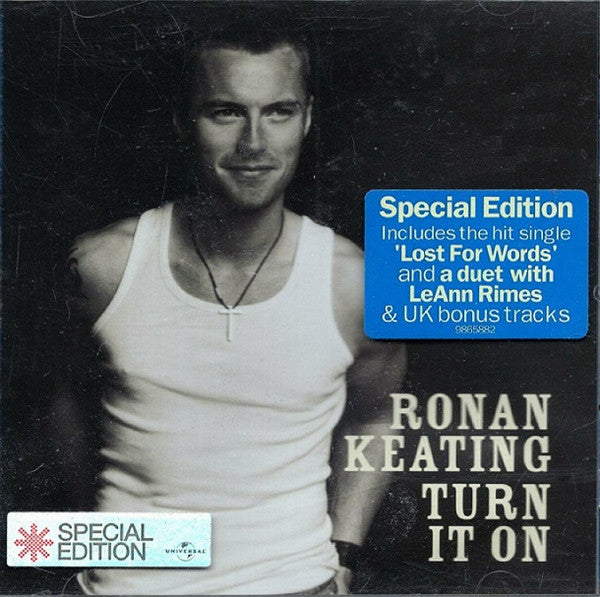 Ronan Keating - Turn it on (2003 Special Edition UK CD) Mint
