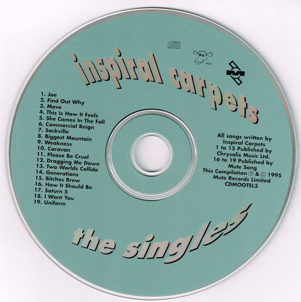 Inspiral Carpets - The Singles (1995 CD) NM