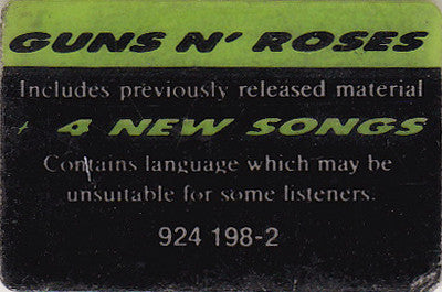 Guns N' Roses - Lies (1988 'RSA' CD) NM