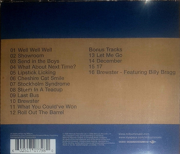 Milburn - Well Well Well (2006 Ltd Edition No.d CD) NM