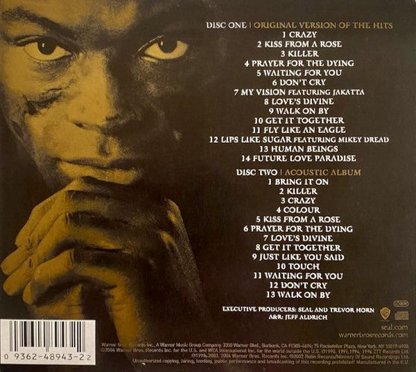 Seal - Best | 1991-2004 (2005 DCD ~ Hits & Acoustic) Mint