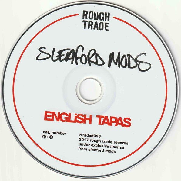 Sleaford Mods - English Tapas (2017 Digi-pak CD) Mint