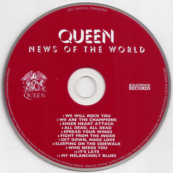Queen - Queen 40 (2011 US Only 10CD Box Set) Mint