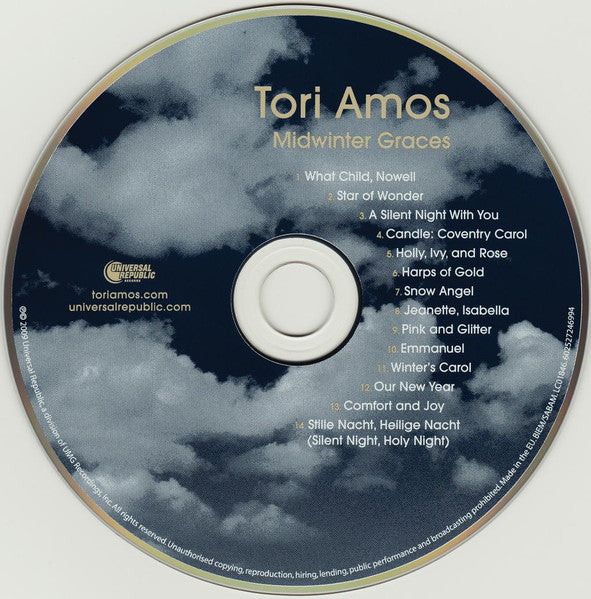 Tori Amos - Midwinter Graces (2009 Deluxe CD / DVD) Sealed