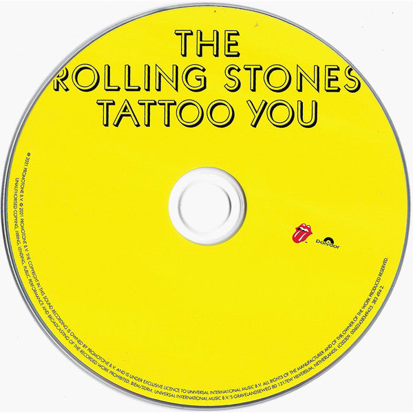 Rolling Stones - Tattoo You (2021 Deluxe Edition DCD) Mint