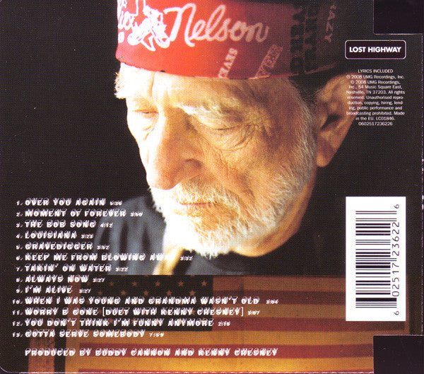 Willie Nelson - Moment of Forever (2008 CD) NM
