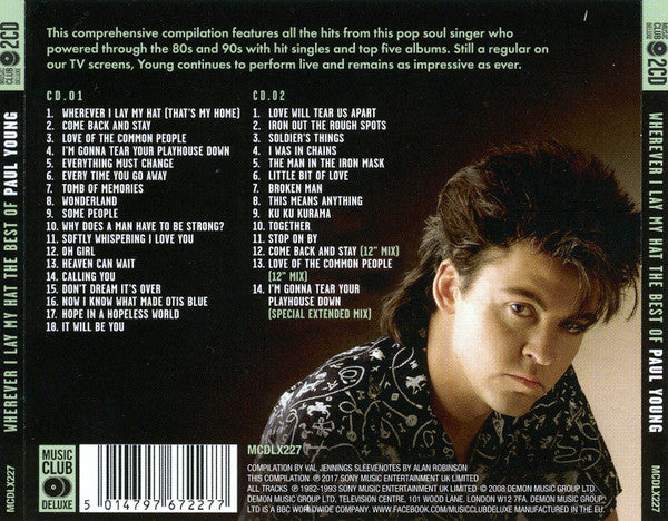Paul Young - The Best of (2017 DCD) Sealed